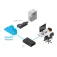 Adder Transmisor de audio/vídeo AD2163