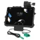 Ram mounts Bloqueio RAM®Thin-Dock™+ USB Duplo para Zebra ET401 10 polegadas