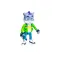 Pmi Creature Cases S1 Action Agents 4 Pack figur 7.5cm