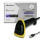 Qoltec 50867 Laser reader 1D 2D USB Black Strekkodeskanner