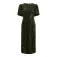 Yas Sofie Kurzarm Midi-Kleid
