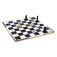 Deqube Jogo de tabuleiro Chess & Checkers