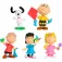 Just play Peanuts Snoopy Figures Set