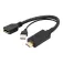 Cablexpert A-HDMIM-DPF-01 HDMI-DisplayPort-sovitin