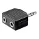 Goobay 11104 Adapter jack 3.5 mm