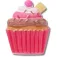Jibbitz Chocolate Cupcake 참