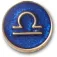 Jibbitz Gold Libra charm