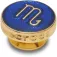 Jibbitz Charm Gold Scorpio