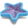 Jibbitz Charm Purple Sequin Star