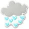 Jibbitz Charm Rain Cloud