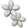 Jibbitz Silver Double Flower Cluster 참