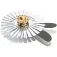 Jibbitz Silver Sequin Flower 참