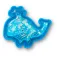 Jibbitz Charm Squish Whale