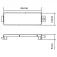 Vision TC3 BLANK Rosette Frame
