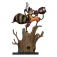 Mcfarlane toys Rocket Racoon figur 18 cm