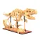 Deqube Three Dinosaur Egg 건설 게임 825 조각