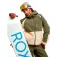 Roxy Giacca Crystal Clear Cor
