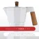 Bergner Macchina da caffè Naturally 3 Cup