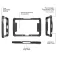 Ram mounts RAM®Skin™ para Tablet Empresarial Zebra ET401 de 10 polegadas