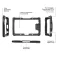 Ram mounts RAM®Skin™ para Tablet Empresarial Zebra ET401 de 8 polegadas
