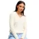 Superdry Suéter com decote em V Wool Blend Cable