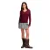 Superdry Suéter com decote em V Wool Blend Cable