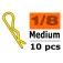 Revtec 45º Bent Medium body clip 10 units