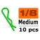 Revtec 45º Bent Medium body clip 10 units