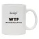 Mr wonderful WTF mugg