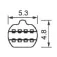 Euroconnex Cable USB-A 0747 2 m
