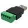 Euroconnex 0866M USB-A cable