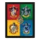 Pyramid Harry potter crests Poster