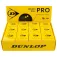 Dunlop Pro double yellow dot squashbolde