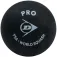Dunlop Pro double yellow dot squashbolde