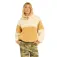Sisstr Moletom com capuz Wave watcher sherpa