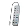 Aisens ASUC-8P044-GR USB-C 허브