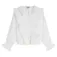 Scotch & soda Ruched Gold Button langarmhemd