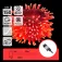 Aigostar Grinalda LED Flat 150 LED Low Voltage