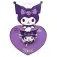 Take care Kuromi Hello Kitty 3 머리핀