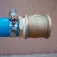 Aqua control 3/4´´ Messing koppeling