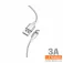 Idusd Câble USB vers micro USB C81B 1.2 m