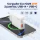 Idusd D285B USB-C vægoplader