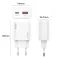 Idusd D380B USB-C vægoplader
