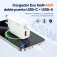 Idusd D386B USB-C vægoplader