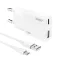 Idusd D423B USB-C vægoplader