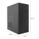 Coolbox M460 500W PC-tornfodral