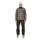 The mountain studio Padded flannel 긴팔 셔츠