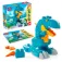 Mega bloks Biting Dinosaur 건설 게임 24 조각