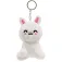 Mr wonderful Rabbit Plush Keychain