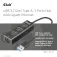 Club 3d CSV-1430A Adapter USB 3.0 do Ethernet